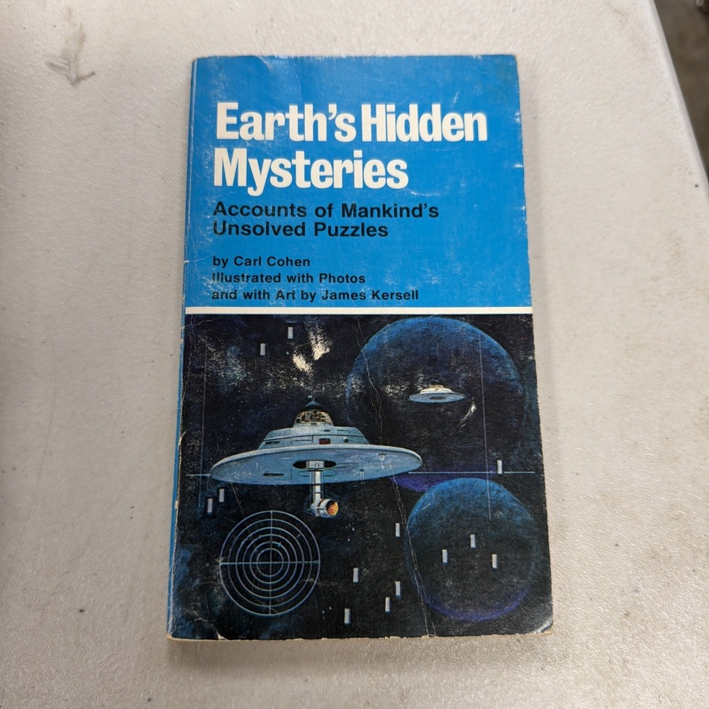 Earths Hidden Mysteries Carl Cohen 1974 Paperback